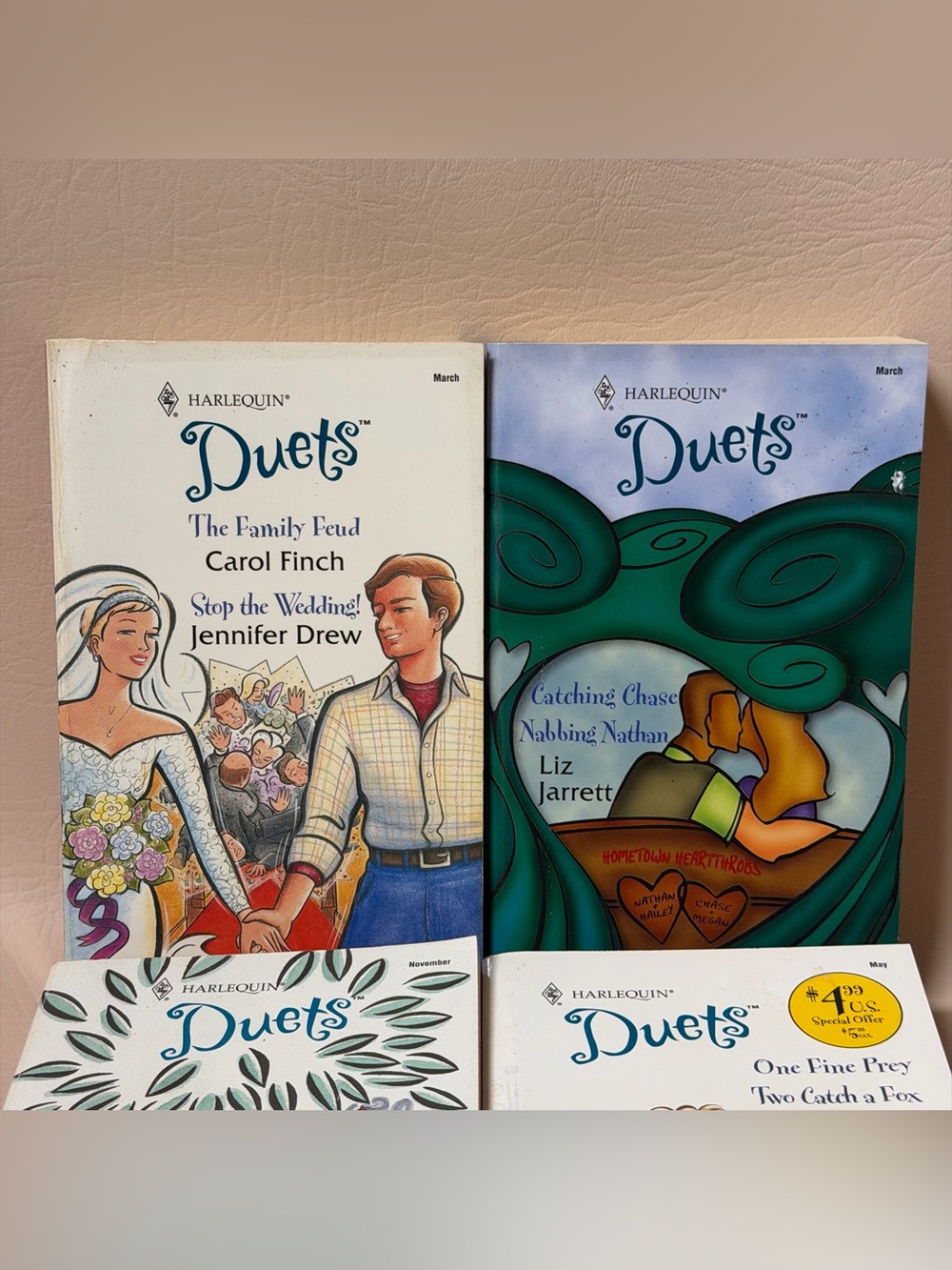 Harlequin Duets Romance Paperback Set  of (4) Books - Picture 3 of 6